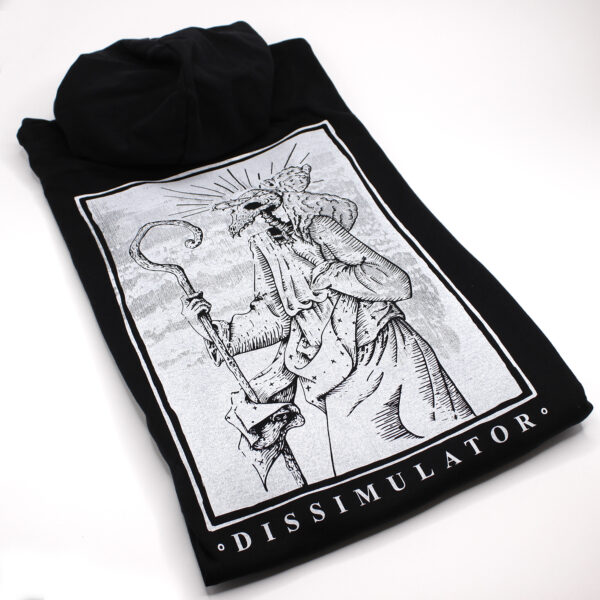 Dissimulator close Black Hoodie 1