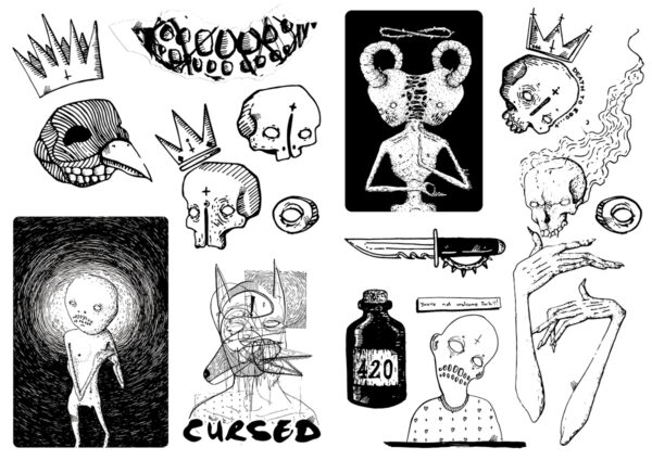 Hurting Brain Sticker Pack 2 - Image 3